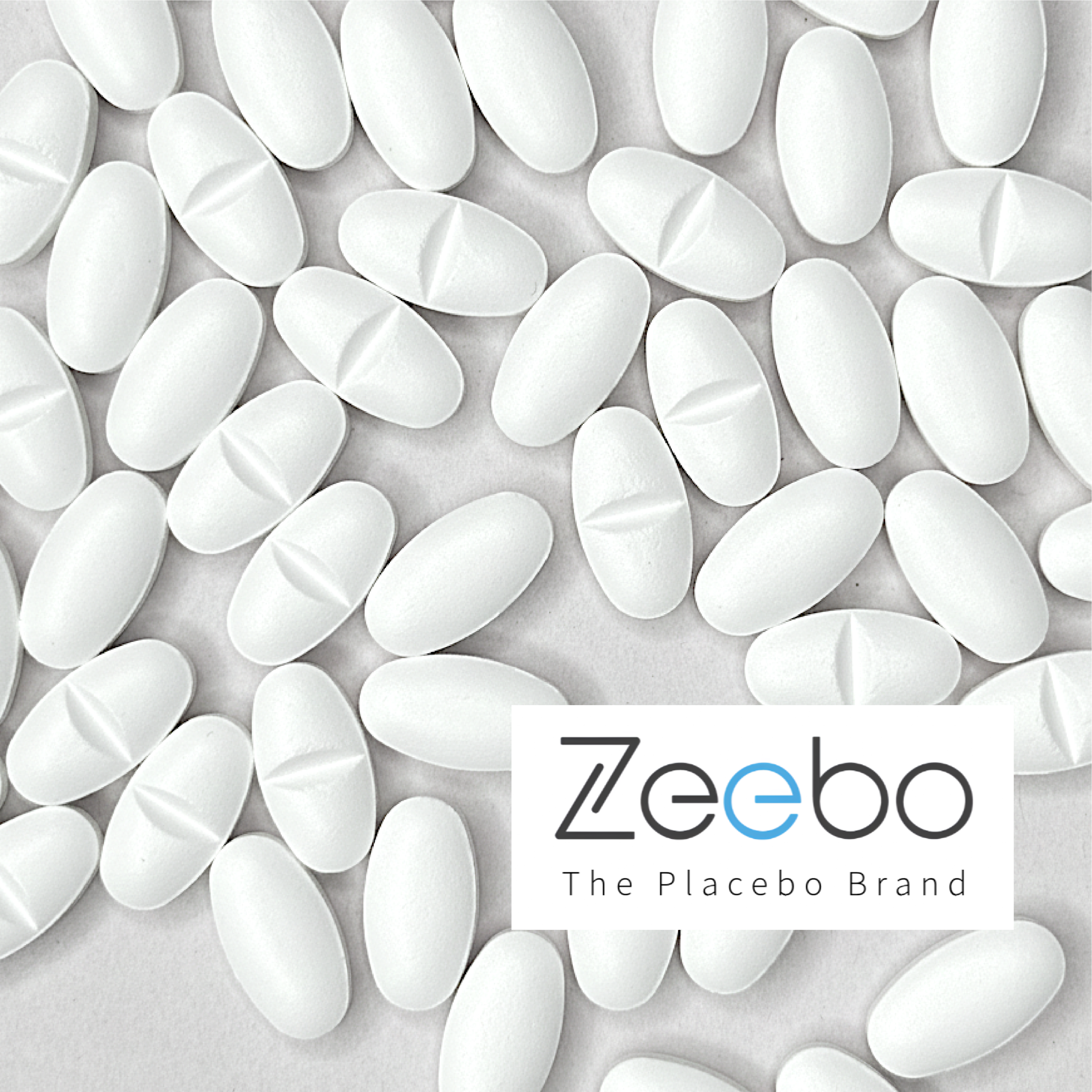 Zeebo Oblong Placebo Tablets many