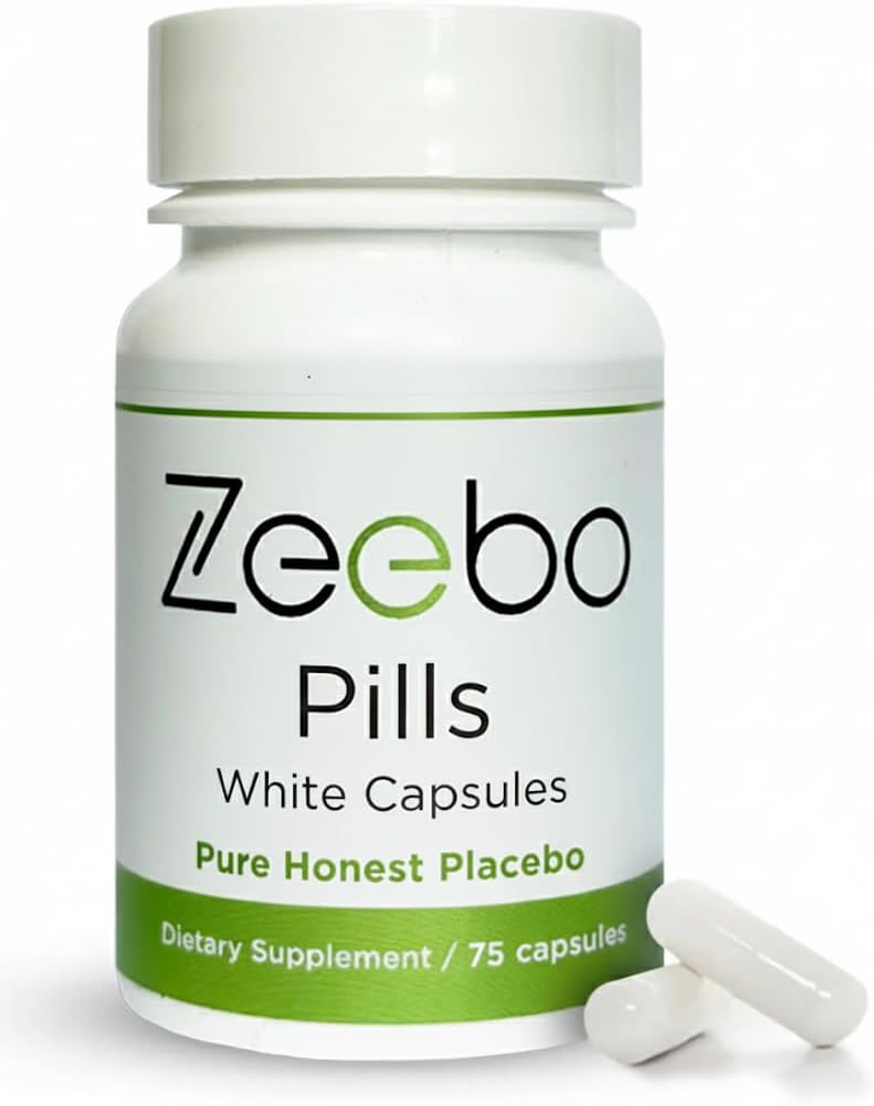 Zeebo Pills White Capsules Placebo
