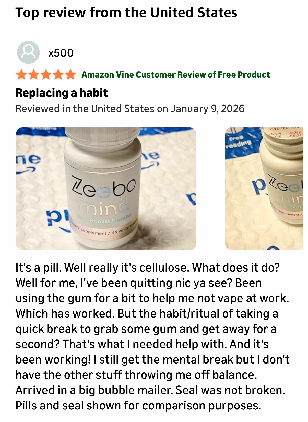 Zeebo Mind Review on amazon
